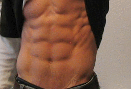 Grinch needs studly male abdominal muscles
