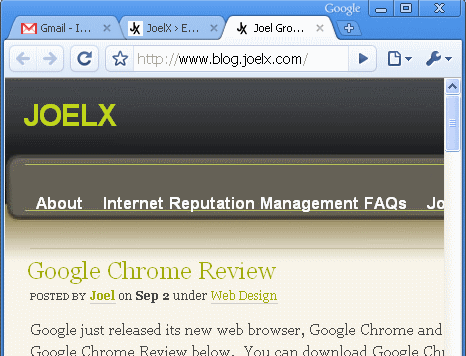 google-chrome-internet-browser Google Chrome is the newest internet browser.
