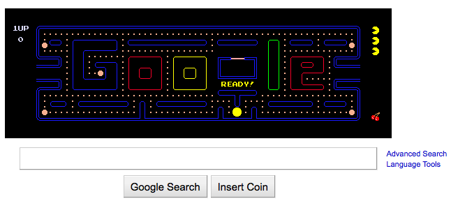 Pacman Google Pacman Google