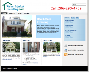 Corporate Website Design Firm - Rising Market Investing